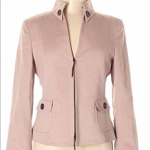 Akris Punto Zip Blazer Jacket in mauve